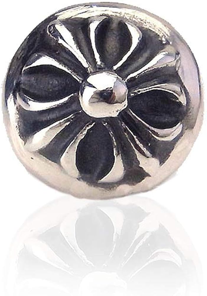 Amazon.co.jp: [クロムハーツ] ピアス クロスボール スタッド