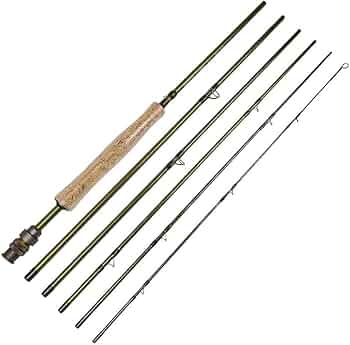 Amazon | フライロッド #4/5（8.9ft） 6ピース パックロッド 894(5)-6