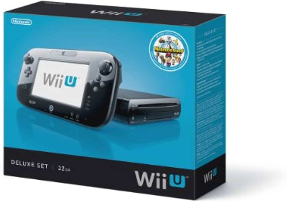 Amazon.com: Nintendo Wii U Console - Black Deluxe Set : Video Games