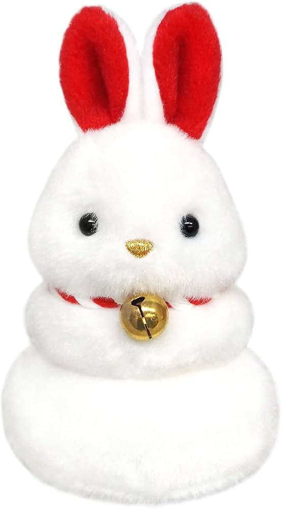 Amazon.co.jp: 三英貿易 2023年干支ぬいぐるみ うさもっち(白