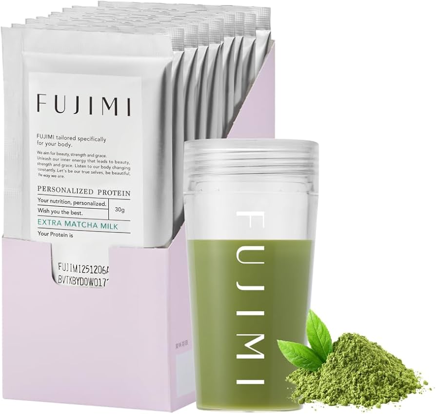 Amazon | FUJIMI（フジミ）プロテイン 抹茶ミルク 10袋 ホエイ