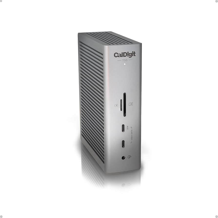 Amazon.co.jp: CalDigit TS5 - Thunderbolt 5ドック 1.0mケーブル付き