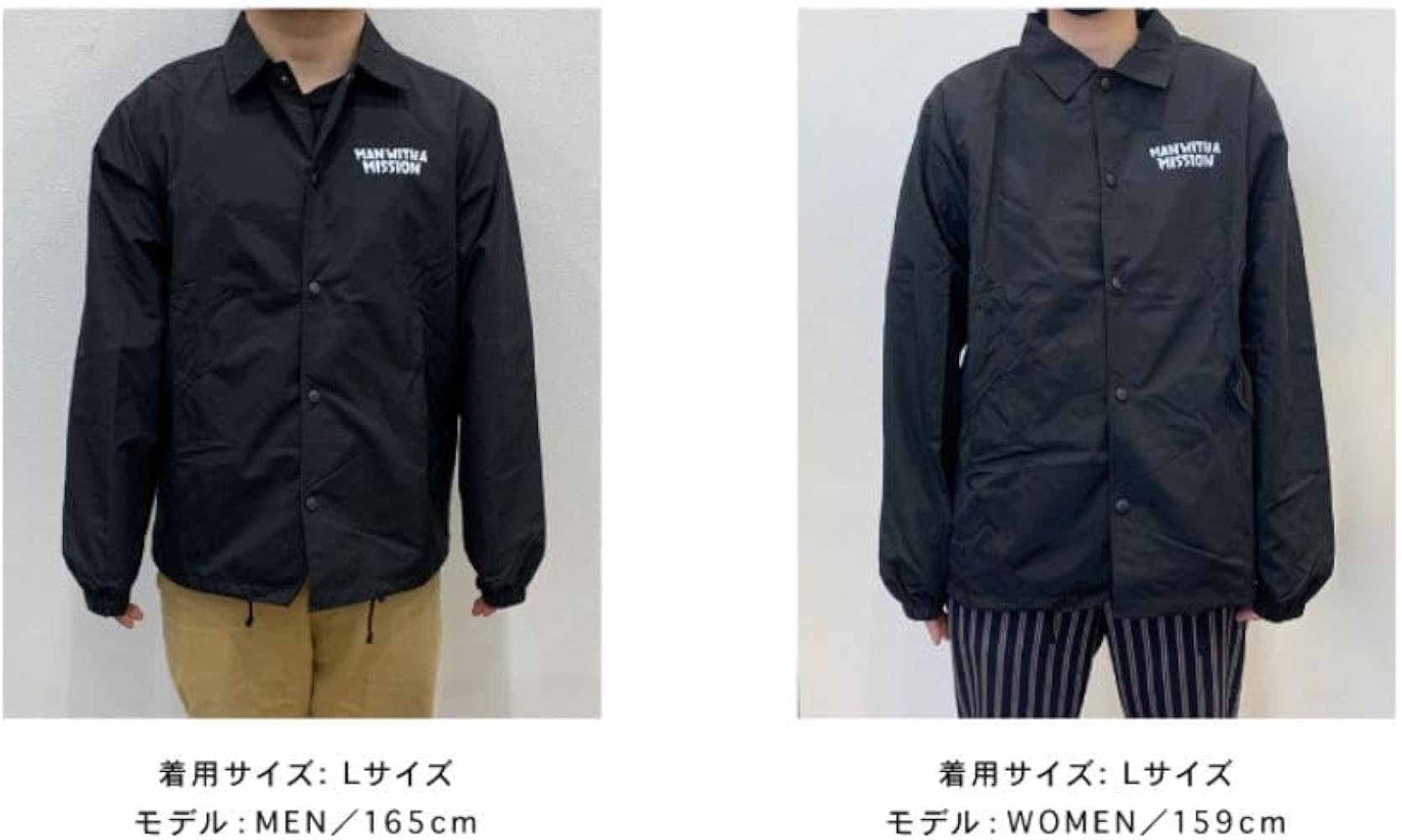 Amazon | MAN WITH A MISSION（マンウィズアミッション）コーチJKT