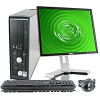 Dell Optiplex GX620 Desktop with 17 inch LCD Flat Panel Monitor