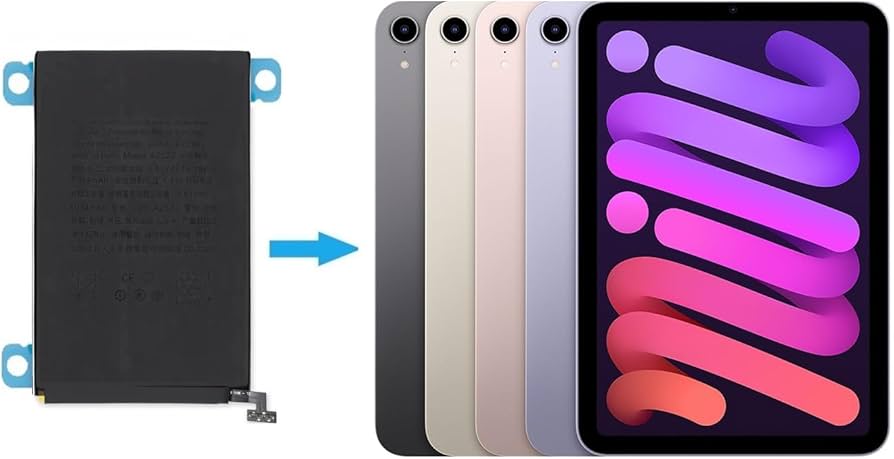 Amazon.com: TTIMORE A2522 Battery for iPad mini 6 A2567 A2568