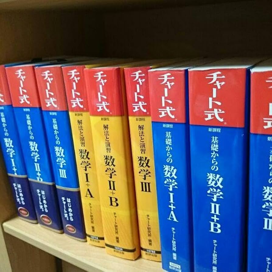 Amazon.co.jp: 処分価格参考書チャート式 数学ⅠA、ⅡB、Ⅲ 黄