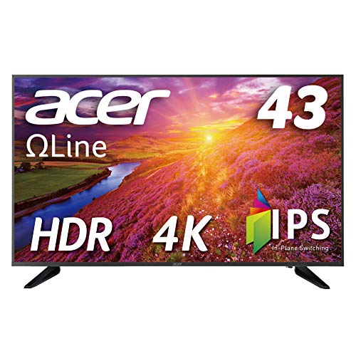 Amazon.co.jp: Acer 4K モニター ディスプレイ OmegaLine 43インチ