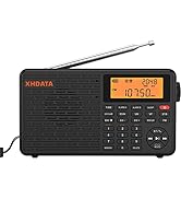 Amazon.co.jp: XHDATA D-808 ポータブルラジオ FM AM SW LW ワイドFM