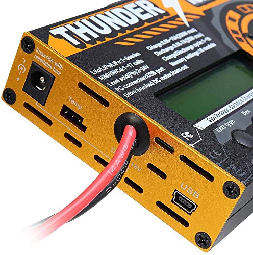 Amazon | HOTA Thunder DCバランス充電器 ディスチャージャー 6250