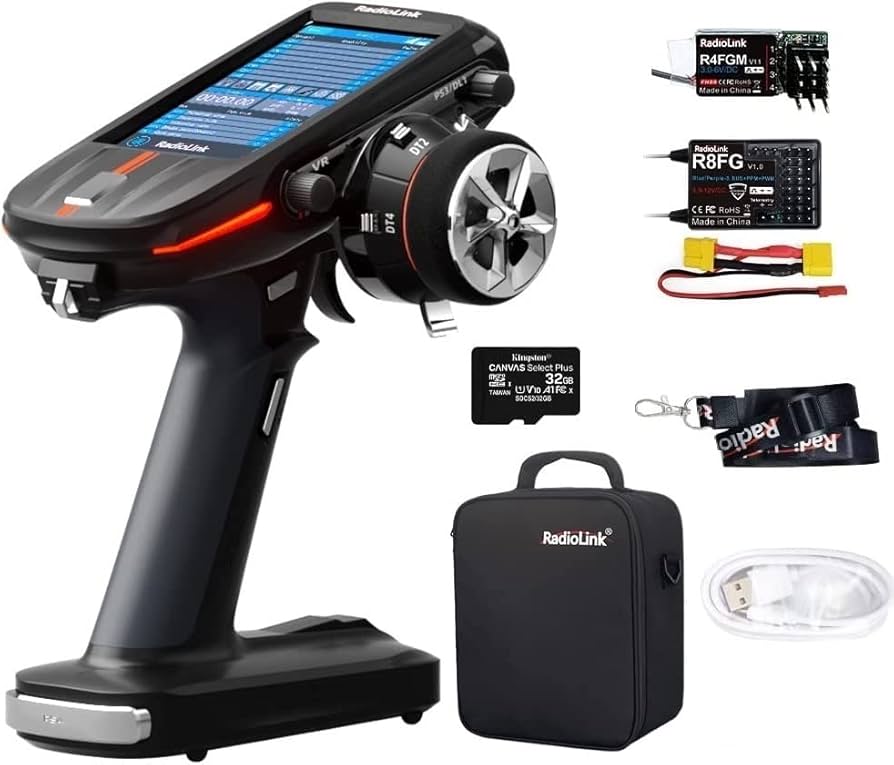 Amazon | Radiolink RC8X 2.4GHz 8CHプロポセット RCカー用送信機 技適