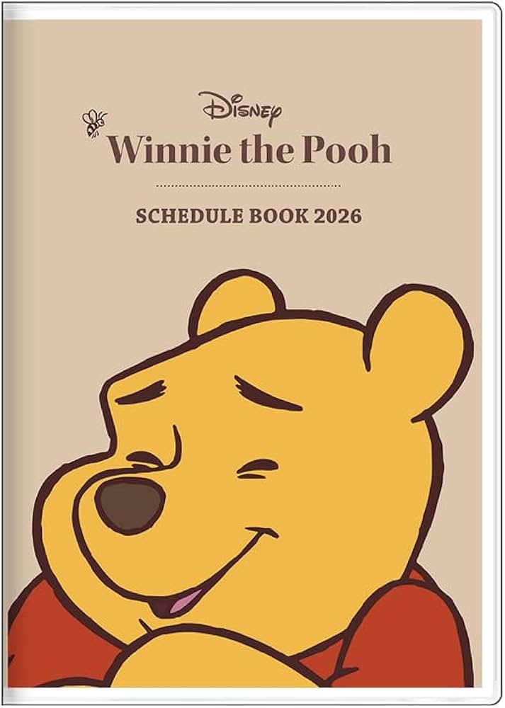 Amazon.co.jp: サンスター文具 ディズニー 手帳 2026年 月間 B6 くまの