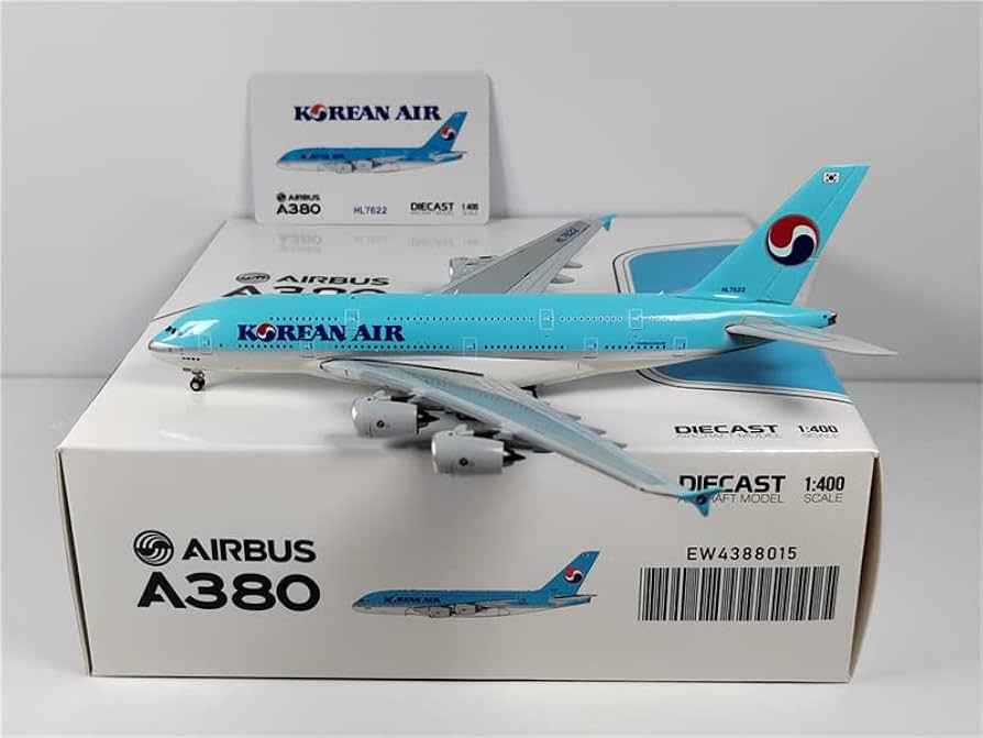 Amazon | JC Wings 1/400 完成品 for Korean Air For Airbus A380