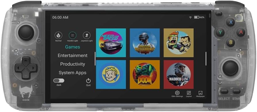 Amazon.com: AYN Odin Pro, handheld game console with Qualcomm