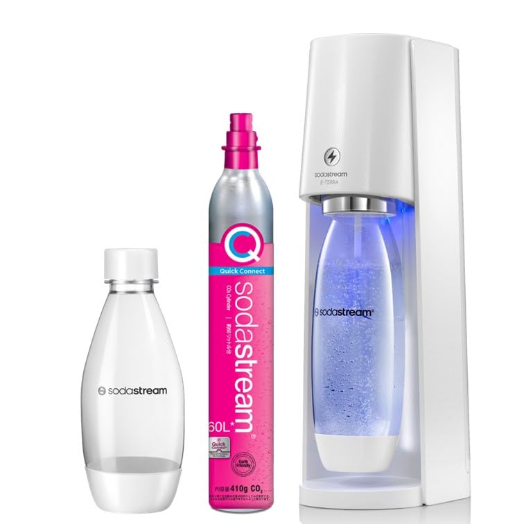 Amazon | [公式] ソーダストリーム E-TERRA(E-テラ) スターターキット