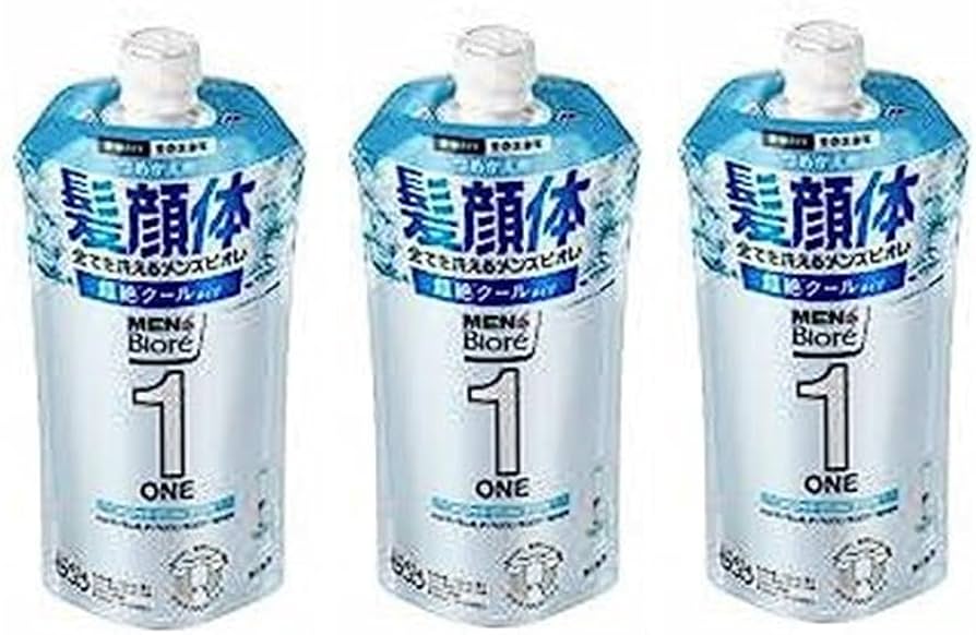 Amazon | メンズビオレ ONE オールインワン全身洗浄料 つめかえ 340ml