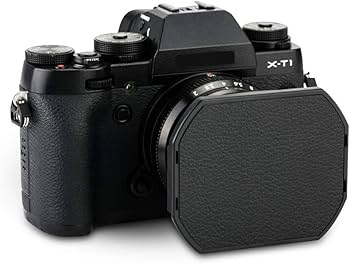 Amazon.co.jp: JJC メタル 正方形 レンズフード + フードキャップ 富士