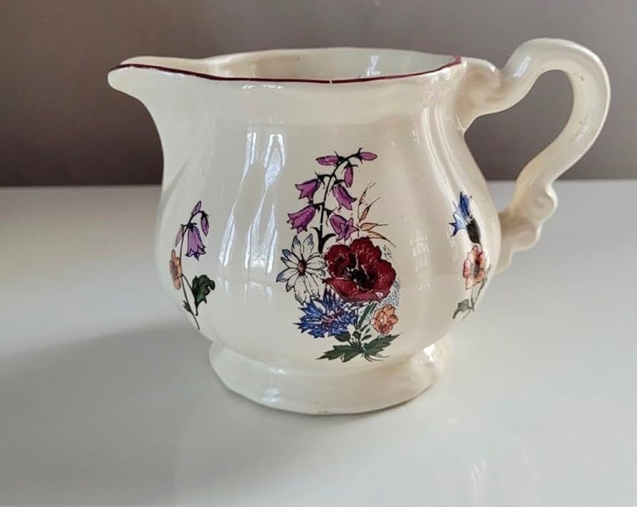 Amazon | サルグミンヌ アグレスト 花リム ミルクポット フランス