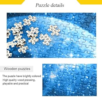 Amazon.co.jp: MAKIKU 1000ピース ジグソーパズル オオカミ 月 夜空