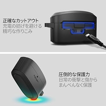 Amazon | Spigen Sony WF-1000XM5 ケース 耐衝撃 PC TPU 二重構造