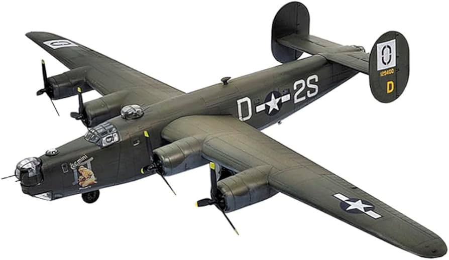 Amazon.com: Academy 12584 1/72 B-24H Liberator Zodiac Plastic