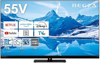 Amazon | REGZA 55インチ Mini LED 55Z870N スマートテレビ Dolby