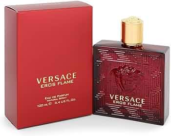 Amazon.com : Versace Eros Flame Eau De Parfum Spray for Men, 3.4