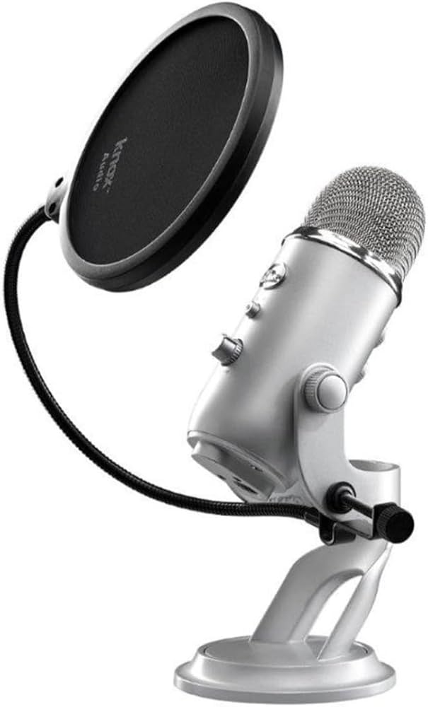 Amazon.co.jp: Blue Microphones Yeti USBマイク (シルバー) Knox Gear