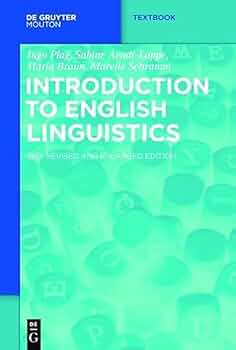 Amazon.com: Introduction to English Linguistics (Mouton Textbook