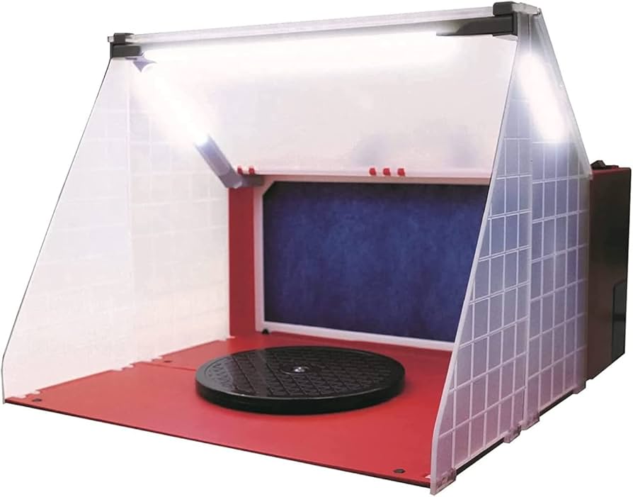 Amazon | エアテックス スプレーブース レッドサイクロン-L(LEDライト