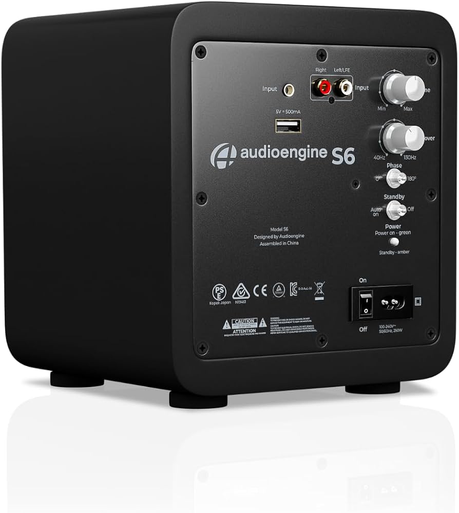Amazon.com: Audioengine S6 Powered Subwoofer - Mini 6 Inch 210