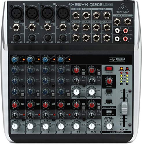Amazon | Behringer q1202usbミキサー12-channel | ミキサー | 楽器