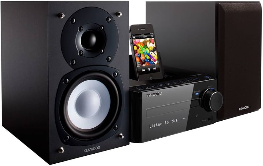 Amazon | ケンウッド コンポ K-531-B [ブラック] | ケンウッド(KENWOOD