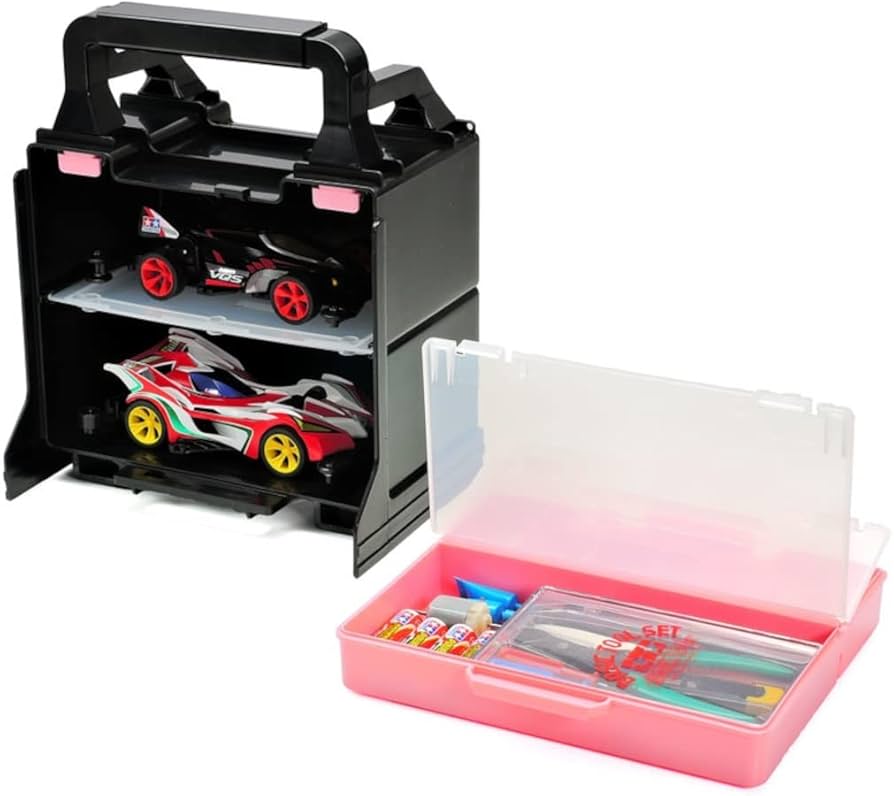 Amazon | タミヤ ミニ四駆 限定 ミニ四駆 ポータブルピット(ピンク