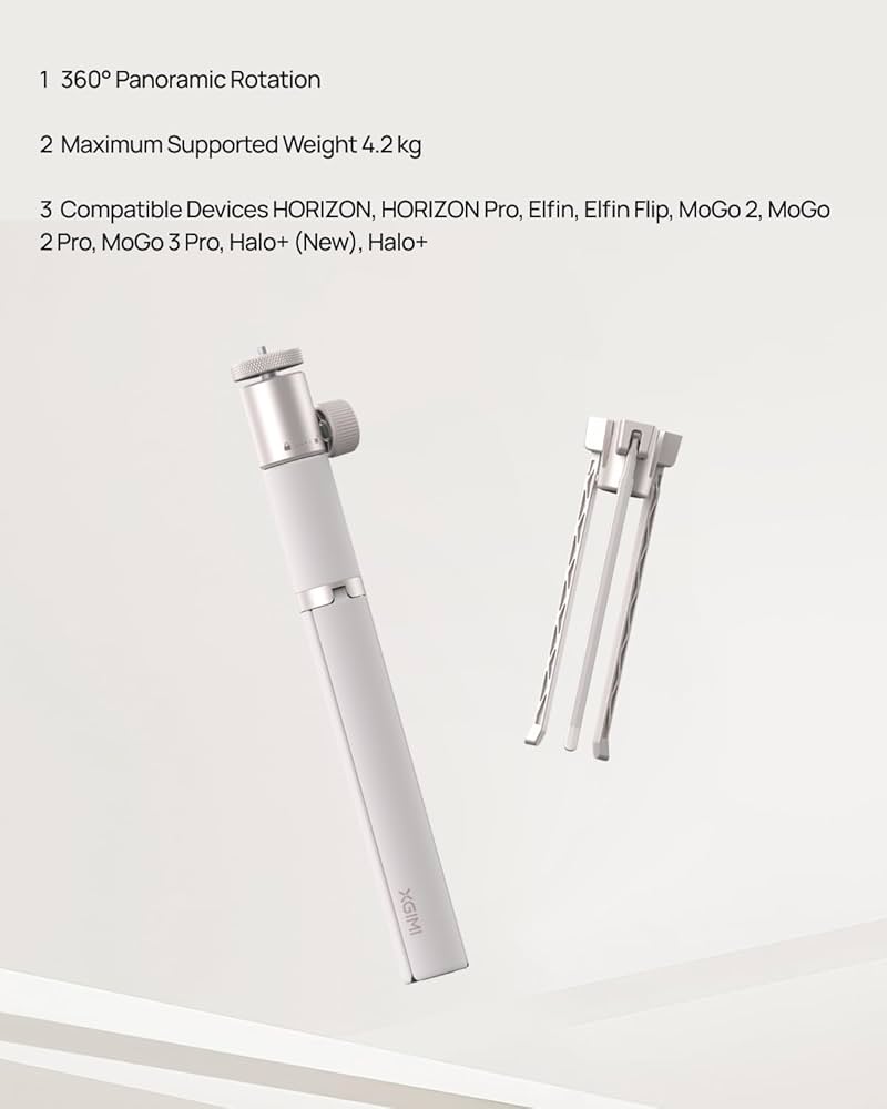 Amazon.com : XGIMI Light Gold Portable Stand, 360° Rotation, Dual