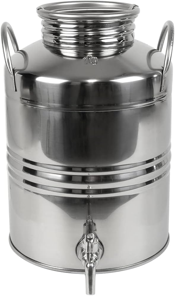 Amazon.co.jp: [マルキジオ] ウォータージャグ 10L ステンレス