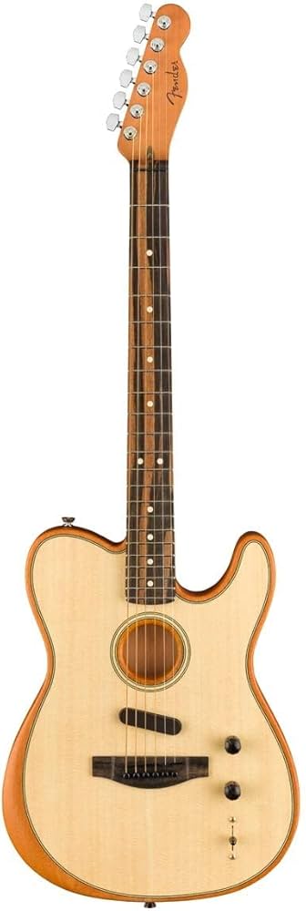 Amazon.com: Fender American Acoustasonic Telecaster Acoustic