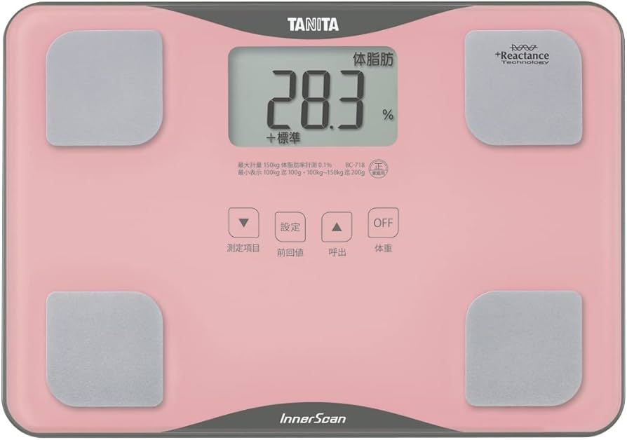 Tanita BC-718-PK Body Composition Meter Inner Scan (Pink) : Amazon