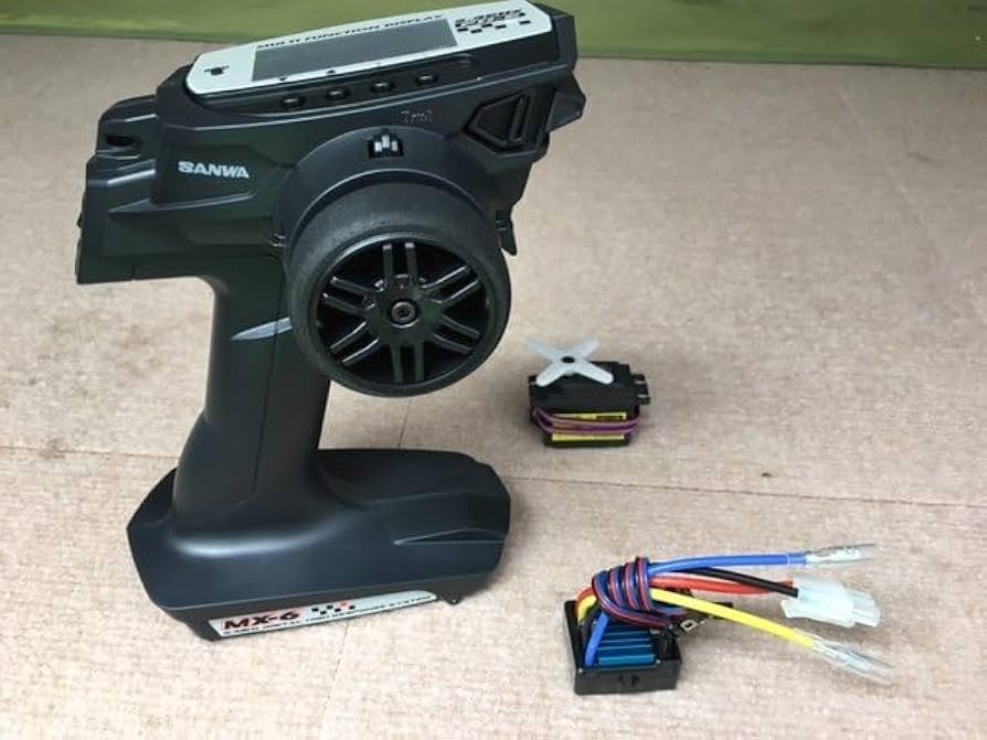 Amazon | サンワ MX-6 プロポ、受信機、ESC、サーボセット | ラジコン