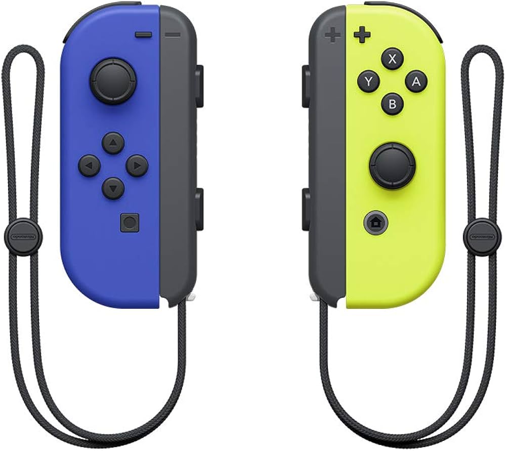 Amazon.co.jp: 【任天堂純正品】Joy-Con(L) ブルー/(R) ネオンイエロー