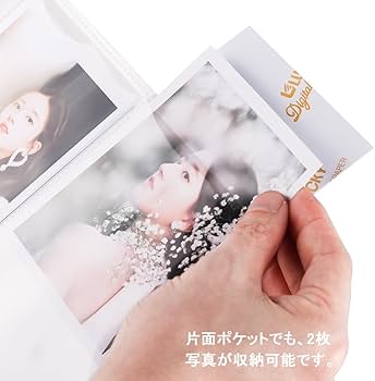 Amazon.co.jp: Baskiss 25枚入 ブロマイドリフィル 4ポケット