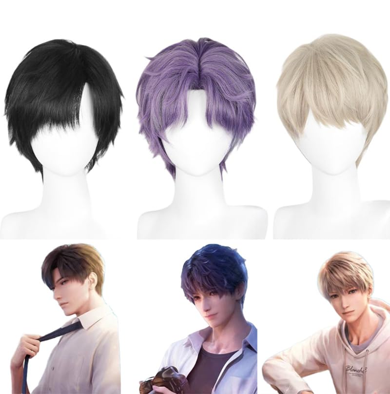 Amazon.co.jp: 恋と深空 ウィッグ セイヤ レイ ホムラ かつら wig