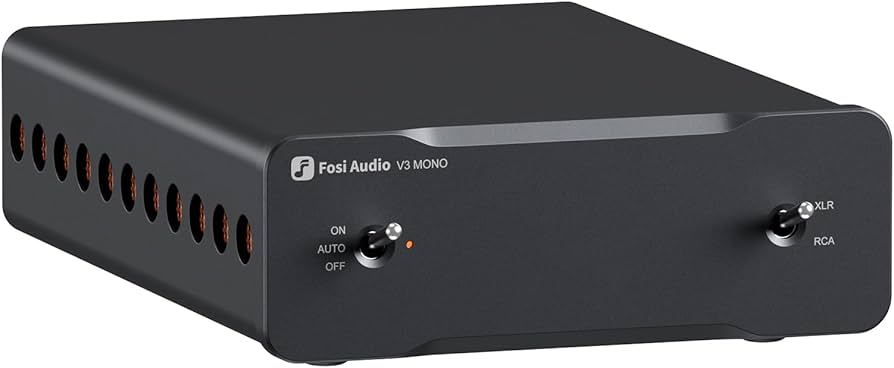 Amazon.com: Fosi Audio V3 Mono Power Amplifier for Home Audio