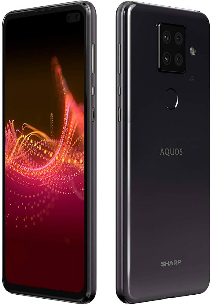 Amazon | SHARP SIMフリースマホ AQUOS sense4 plus ブラック