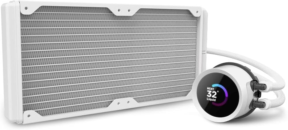 Amazon.co.jp: NZXT KRAKEN RGB 280 White 簡易水冷CPUクーラー RL