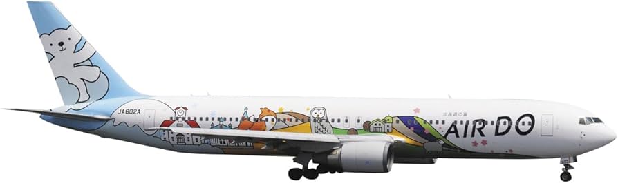 Amazon | ハセガワ 1/200 AIR DO ボーイング767-300 ベア・ドゥ 北海道