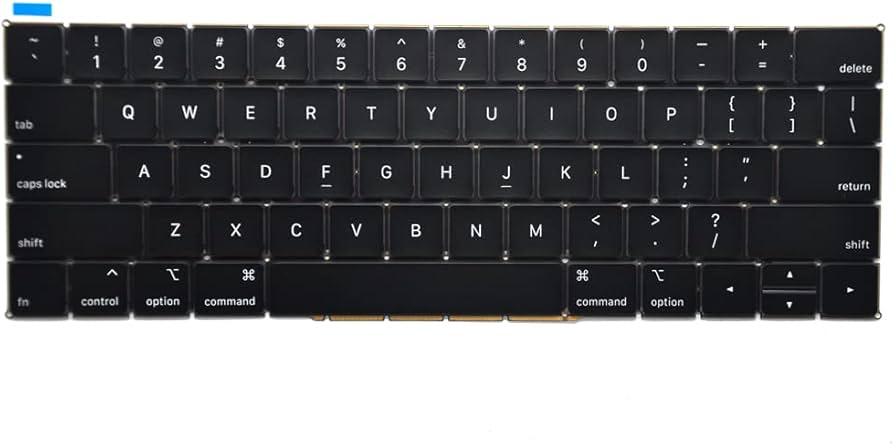 Amazon.com: Padarsey New A1989 A1990 Keyboard US Layout Compatible