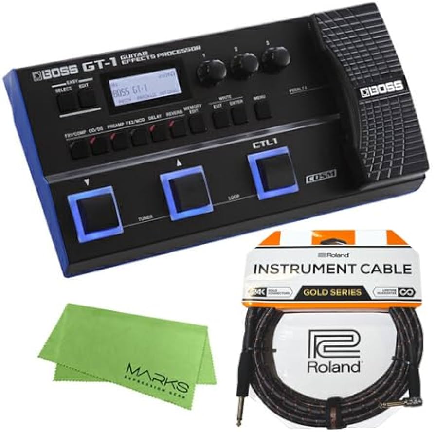 Amazon | BOSS（ボス） ギターマルチエフェクター GT-1 + Roland