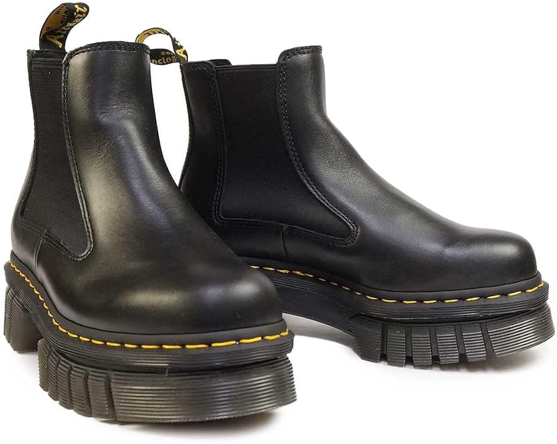 Amazon | [ドクターマーチン] 厚底 サイドゴアブーツ AUDRICK
