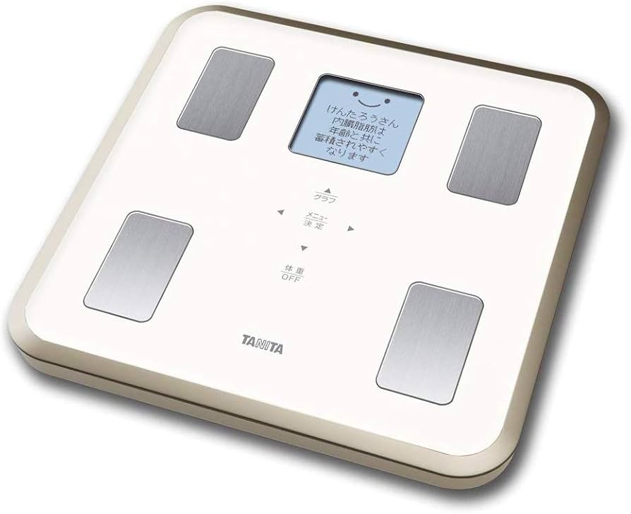 Amazon | タニタ 体重 体組成計 バックライト 日本製 ホワイト BC-810