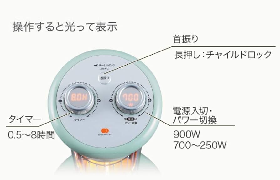 Amazon | アラジン(Aladdin) 電気ストーブ 遠赤グラファイトヒーター